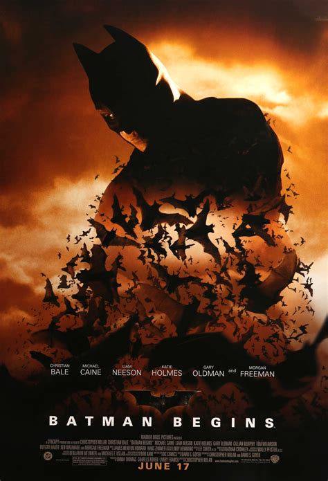 batman begins movie poster|Batman Begins (2005) movie posters.